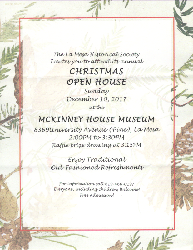 LMHC CHRISTMAS OPEN HOUSE 2017